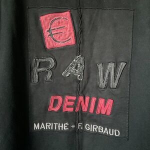 Le Jean de Marithe Francois Girbaud Collage Patched Streetwear Sweatshirt XL